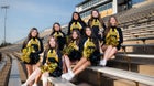 Hobbs Eagles Co-ed Freshman Cheer Winter 25-26 team photo.