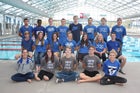 Bryant Hornets Girls Varsity Swimming Winter 15-16 team photo.