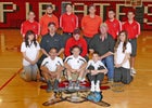 Grants Pirates Boys Varsity Golf Spring 15-16 team photo.