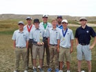 Piedra Vista Panthers Boys Varsity Golf Spring 15-16 team photo.