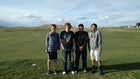 Navajo Prep Fighting Eagles Boys Varsity Golf Spring 15-16 team photo.