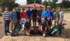 Farmington Scorpions Boys Varsity Golf Spring 15-16 team photo.