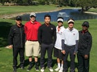 Brave Christian Lions Boys Varsity Golf Spring 15-16 team photo.