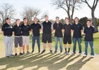 Volcano Vista Hawks Boys Varsity Golf Spring 15-16 team photo.