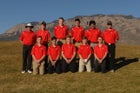 Albuquerque Academy Chargers Boys Varsity Golf Spring 15-16 team photo.