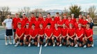Crimson Cliffs Mustangs Boys Varsity Tennis Spring 24-25 team photo.