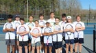 Clover Eagles Boys Varsity Tennis Spring 24-25 team photo.