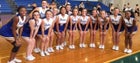 Gosnell Pirates Co-ed Varsity Cheer Fall 15-16 team photo.