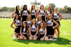 Carlisle Bison Co-ed Varsity Cheer Fall 15-16 team photo.