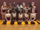 North Pulaski Falcons Co-ed Varsity Cheer Fall 15-16 team photo.