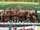 Maumelle Hornets Co-ed Varsity Cheer Fall 15-16 team photo.