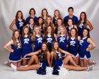Rogers Mountaineers Co-ed Varsity Cheer Fall 15-16 team photo.