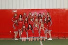 Pocahontas Redskins Co-ed Varsity Cheer Fall 15-16 team photo.