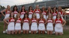 Atkins Red Devils Co-ed Varsity Cheer Fall 15-16 team photo.