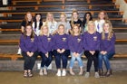 Bay Yellowjackets Co-ed Varsity Cheer Fall 15-16 team photo.