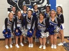 South Side Hornet Co-ed Varsity Cheer Fall 15-16 team photo.