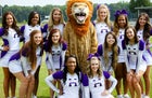 Hamburg Lions Co-ed Varsity Cheer Fall 15-16 team photo.