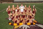 Lake Hamilton Wolves Co-ed Varsity Cheer Fall 15-16 team photo.