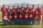 Bernalillo Spartans Girls Varsity Cross Country Fall 17-18 team photo.