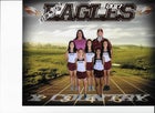 Belen Eagles Girls Varsity Cross Country Fall 17-18 team photo.