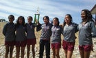Shiprock Chieftains Girls Varsity Cross Country Fall 17-18 team photo.