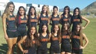 Centennial Hawks Girls Varsity Cross Country Fall 17-18 team photo.