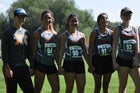 Aztec Tigers Girls Varsity Cross Country Fall 17-18 team photo.
