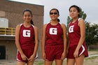 Gadsden Panthers Girls Varsity Cross Country Fall 17-18 team photo.