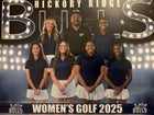 Hickory Ridge Ragin' Bulls Girls Varsity Golf Fall 25-26 team photo.