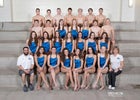 Cleveland The Storm Boys Varsity Swimming Winter 18-19 team photo.