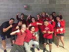 West Mesa Mustangs Boys Varsity Swimming Winter 18-19 team photo.