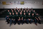 Kelly Walsh Trojans Boys Varsity Swimming Winter 18-19 team photo.