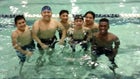 Miyamura Patriots Boys Varsity Swimming Winter 18-19 team photo.