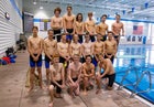 Orem Tigers Boys Varsity Swimming Winter 18-19 team photo.