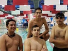 Gallup Bengals Boys Varsity Swimming Winter 18-19 team photo.