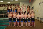 Arkadelphia Badgers Boys Varsity Swimming Winter 18-19 team photo.