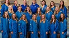 Irondequoit Eagles Girls Varsity Swimming Fall 22-23 team photo.