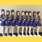 Tucumcari Rattlers Co-ed Varsity Cheer Winter 15-16 team photo.