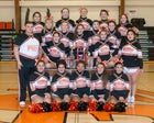 Fort Sumner Foxes Co-ed Varsity Cheer Winter 15-16 team photo.