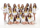 St. Pius X Sartans Co-ed Varsity Cheer Winter 15-16 team photo.