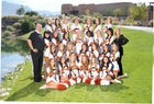 Eldorado Eagles Co-ed Varsity Cheer Winter 15-16 team photo.