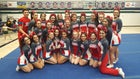 Valencia Jaguars Co-ed Varsity Cheer Winter 15-16 team photo.