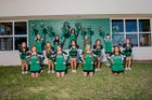 Hagerman Bobcats Co-ed Varsity Cheer Winter 15-16 team photo.