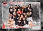 Rio Grande Ravens Co-ed Varsity Cheer Winter 15-16 team photo.