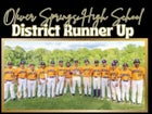 Oliver Springs Bobcats Boys Varsity Baseball Spring 24-25 team photo.