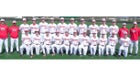 University Hawks Boys Varsity Baseball Spring 24-25 team photo.