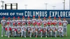 Columbus Explorers Boys Varsity Baseball Spring 24-25 team photo.