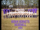 Hiram Hornets Boys Varsity Baseball Spring 24-25 team photo.