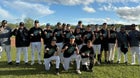 Green Bobcats Boys Varsity Baseball Spring 24-25 team photo.
