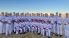 West Field Longhorns Boys Varsity Baseball Spring 24-25 team photo.